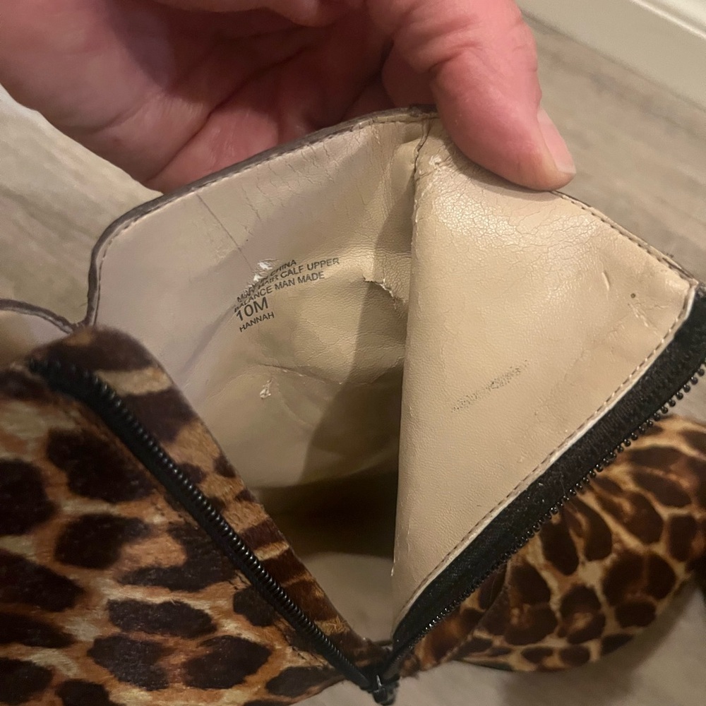 Leopard Print Booties - Picture 8 of 11